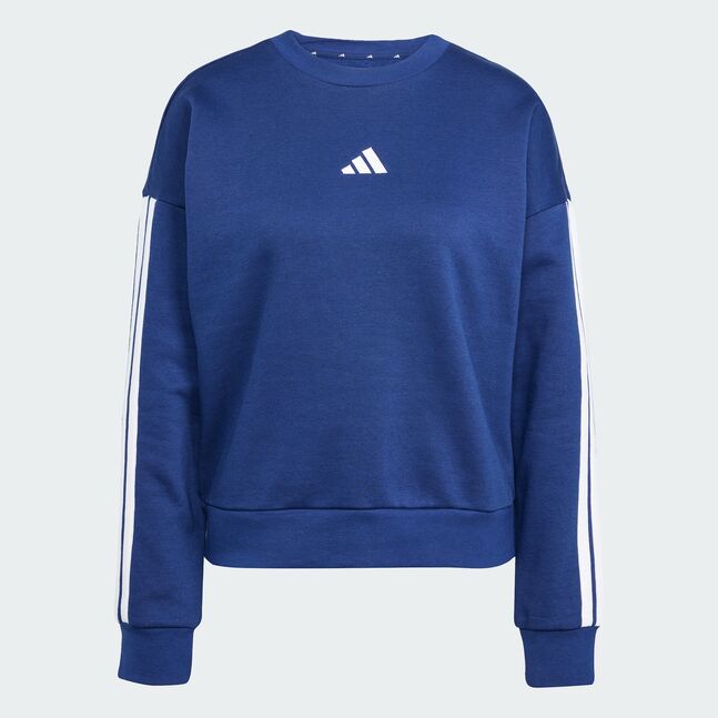 W 3S FL SWT DKBLUE/WHITE