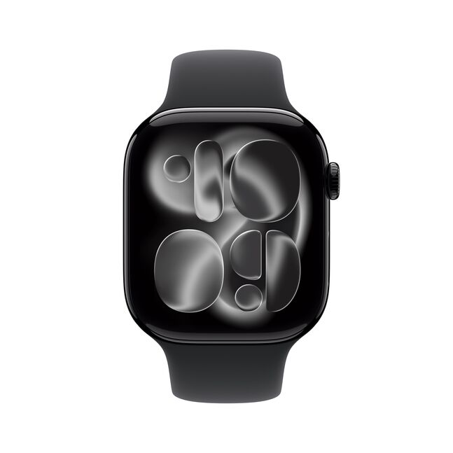 Apple Watch Series 11 /46mm, ML size Sport Band, Jet Black/