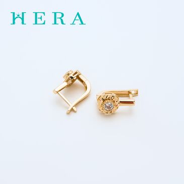 Монет ээмэг /Талст шигтгээтэй дугараг/