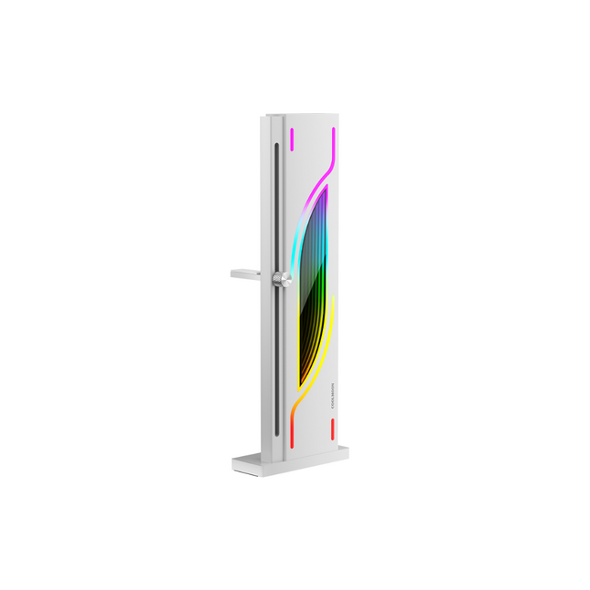 Coolmoon GH6 ARGB Vertical GPU Holder White
