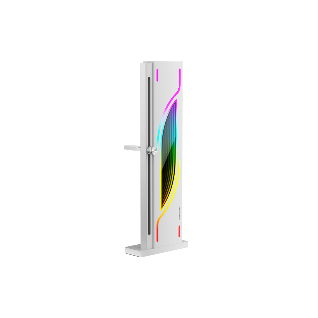Coolmoon GH6 ARGB Vertical GPU Holder White