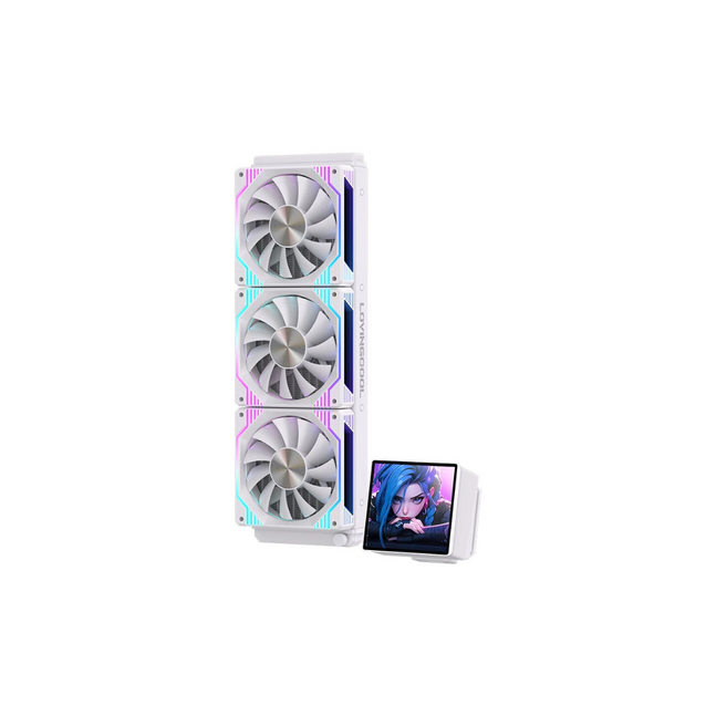 Lovingcool DP-360-01 Unleash the Power of Liquid Cooling White