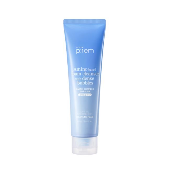 MAKE P:REM Safe Me Amino Refresh Cleansing Foam 150ml