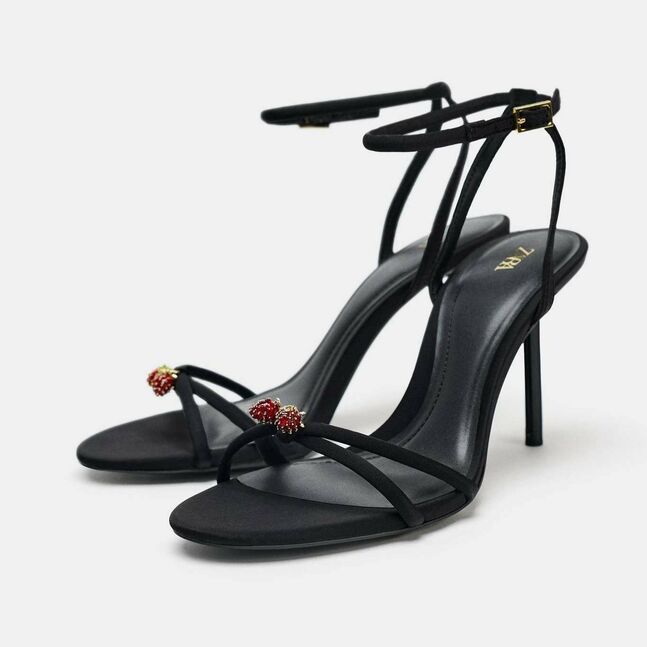 Women's flat slide sandals braid