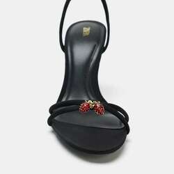 Women's flat slide sandals braid