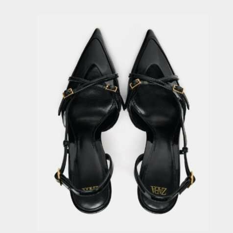 Buckle strap heels 36, 37, 38