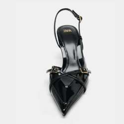 Buckle strap heels 36, 37, 38