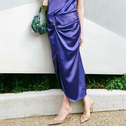 Mesh slingback heel 37