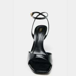 Patent finish heels sandal 36 37