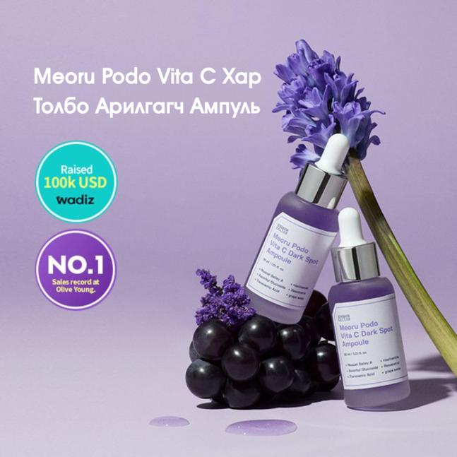 Sungboon Editor Meoru Podo VitaC Dark Spot Ampoule