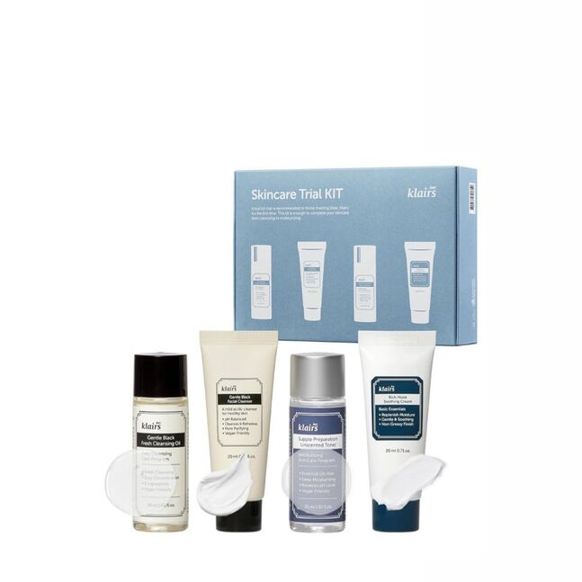 Dear, klairs - mini set 4pcs