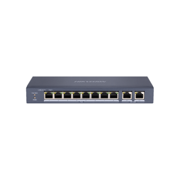 Свич 8 порт POE+2 Port Uplink / Hikvision Switch 8 port POE