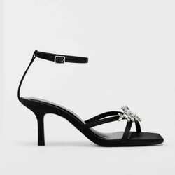 Zara sandal diamond 37