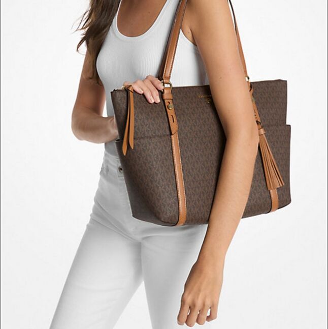 Micheal kors tote bag large logo