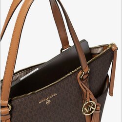 Micheal kors tote bag large logo