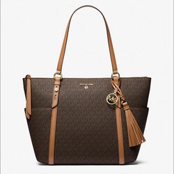 Micheal kors tote bag large logo