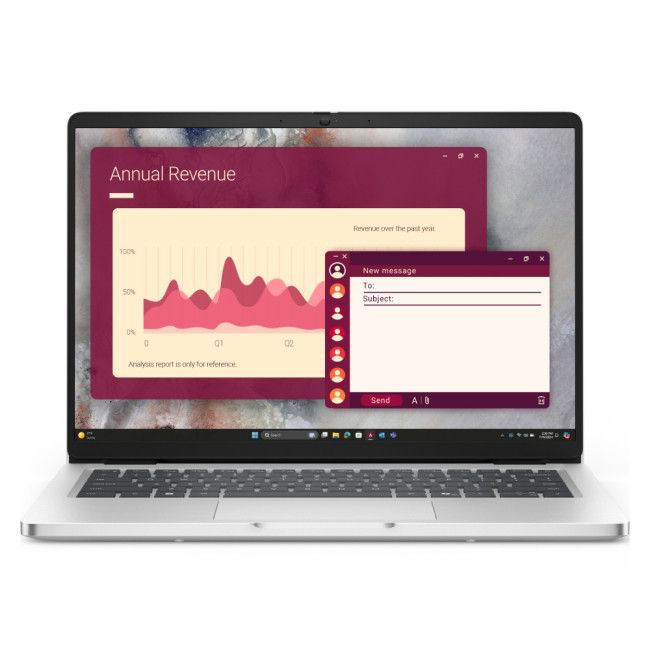 Dell Pro 14 PC14250 Ultra 5 235U vPro 8GB DDR5 512GB SSD Notebook