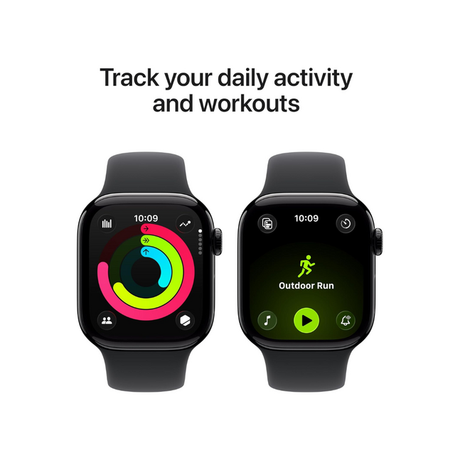 Apple Watch Series 11 42mm Jet Black AI Black SB M/L GPS