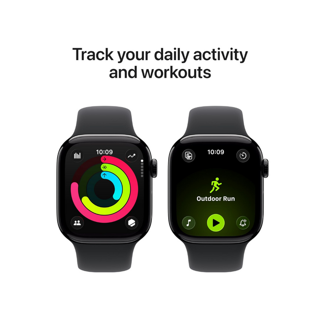 Apple Watch Series 11 46mm Space Gray AI Black SB M/L GPS