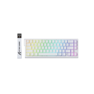 Attack Shark X68 HE Magnetic Switch Keyboard White