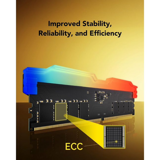 Lexar Thor DDR5 RGB 16GB x 2 Memory Black