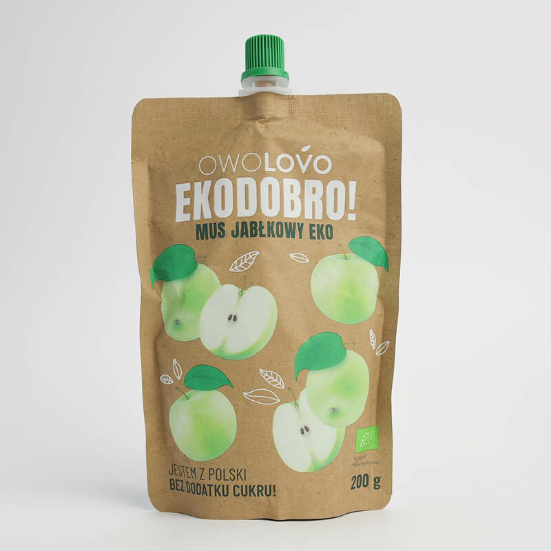 Owolovo organic алимтай нухаш 200гр - Дөрвөн өлзий ХХК