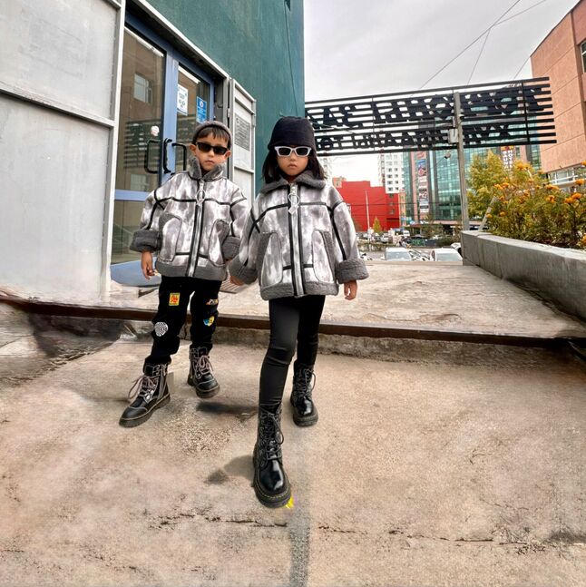 Хүү охин хос загвар