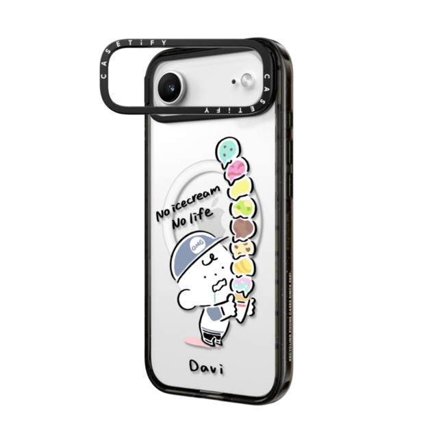 iPhone Air - Impact Ring Stand Case MagSafe Compatible - Black