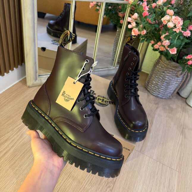 Dr martens jadon burgundy