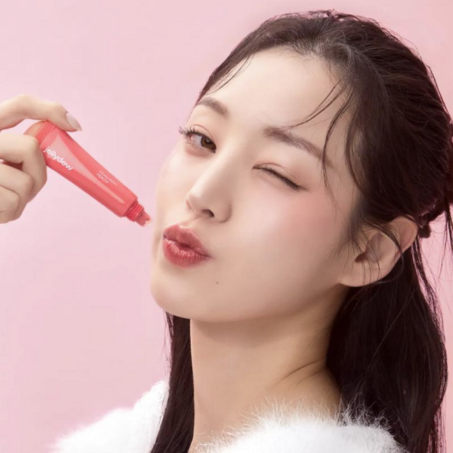 TONEfitSUN Jellydew Glossy Balm 01 Peach Jelly SPF10