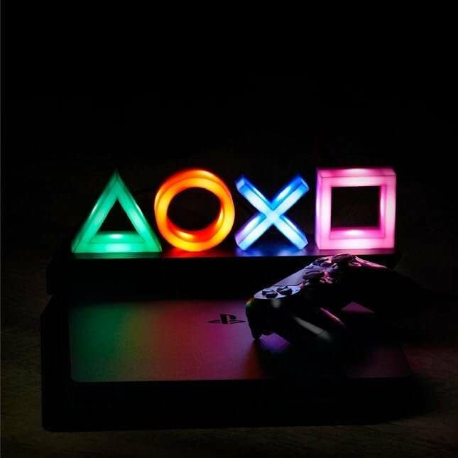 Playstation icons light