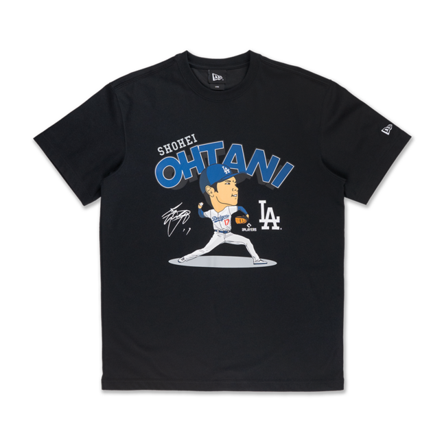 SS TEE NE MLB OHTANI 004 LOSDOD BLACK