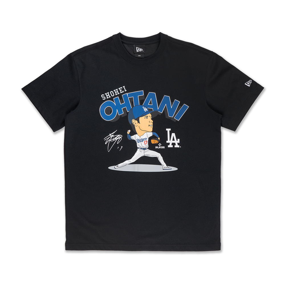 SS TEE NE MLB OHTANI 004 LOSDOD BLACK