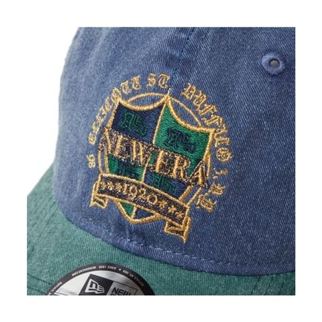 920 EMBLEM LOGO ACID WASH NVY DGRN INTL