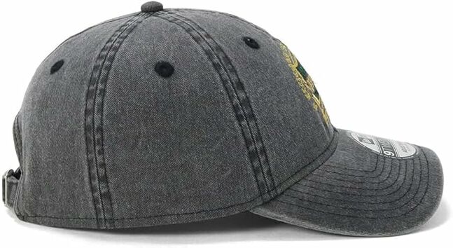 920 EMBLEM LOGO ACID WASH BLK INTL