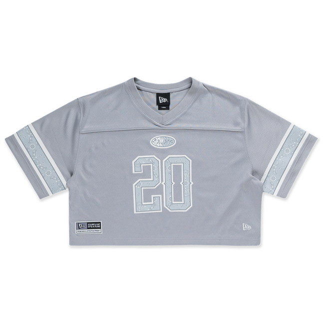 W CROP FT JERSEY STREET SWING DOLPHN GRY