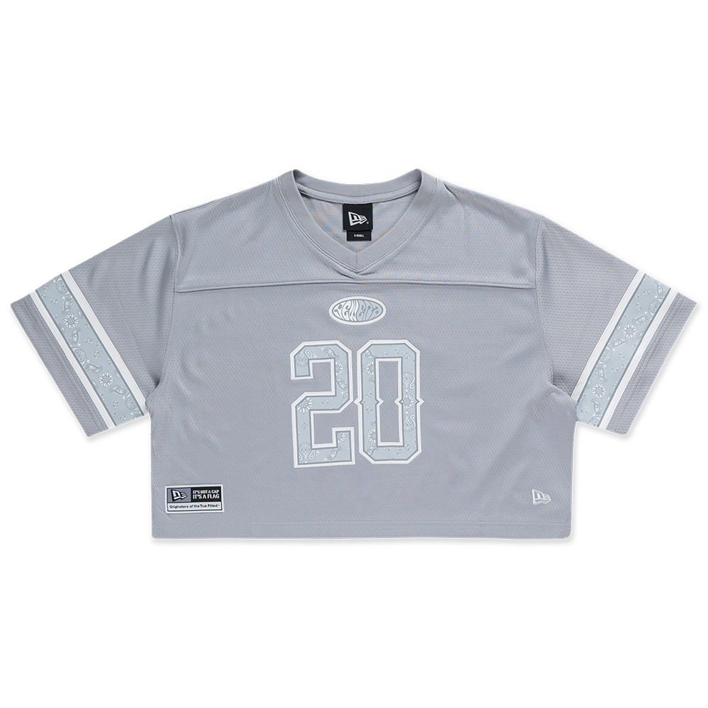 W CROP FT JERSEY STREET SWING DOLPHN GRY