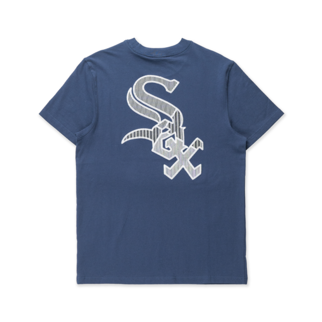 SS TEE PATCHWORK CHIWHI OCEANSIDE BLUE