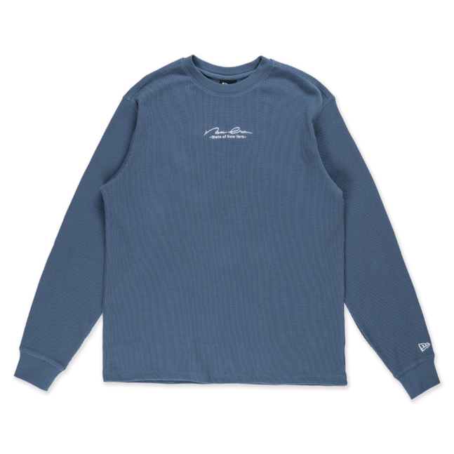 LS TEE NEW ERA BASIC FW25 MUTED INDIGO