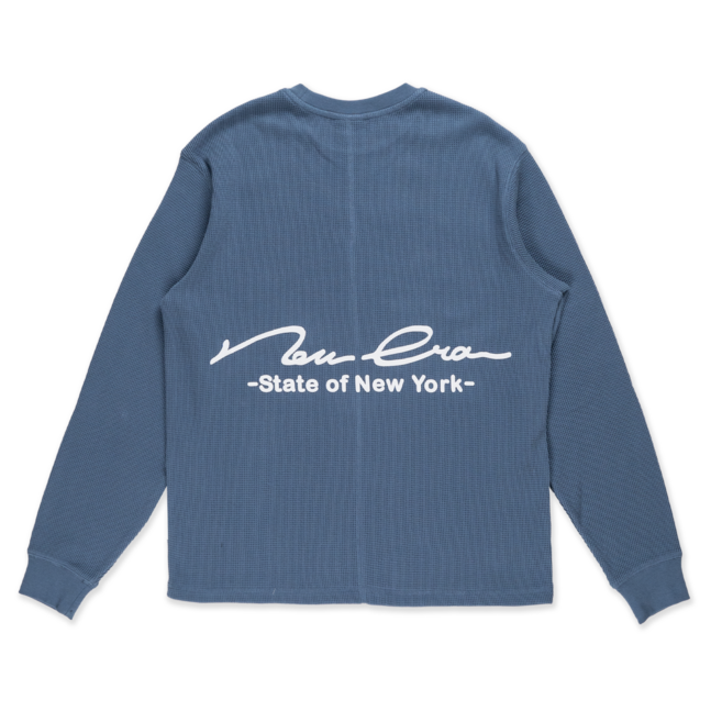 LS TEE NEW ERA BASIC FW25 MUTED INDIGO