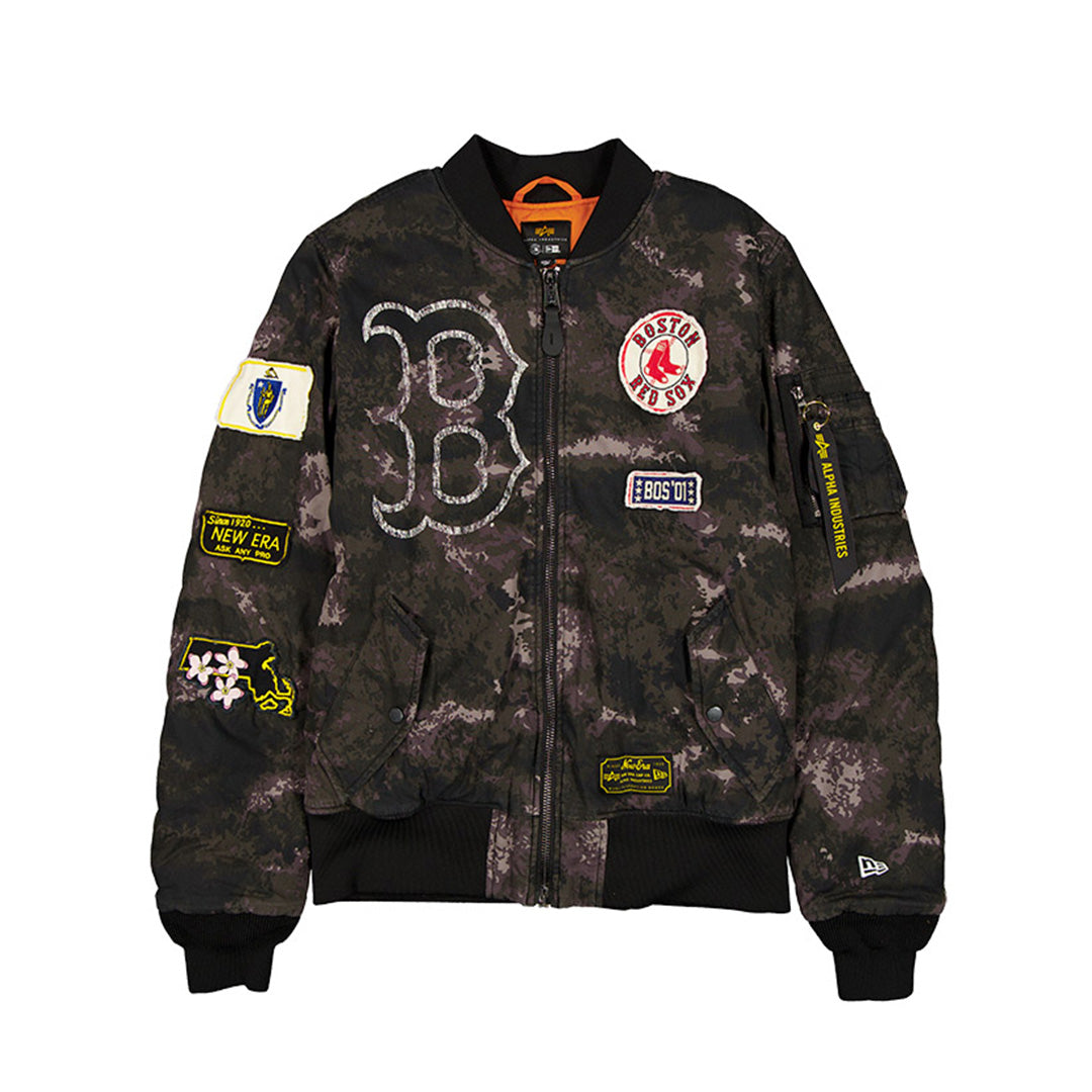 ALPHA M ECOM JKT2460 BOSRED BLK