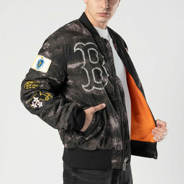 ALPHA M ECOM JKT2460 BOSRED BLK