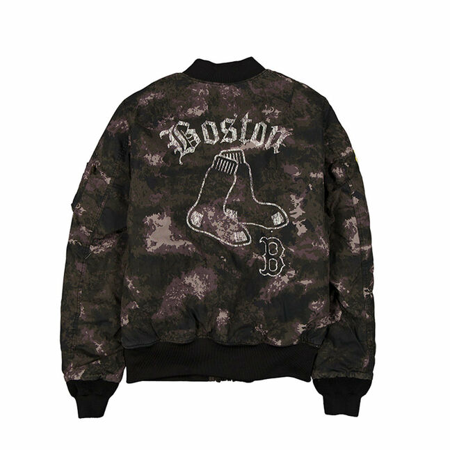 ALPHA M ECOM JKT2460 BOSRED BLK