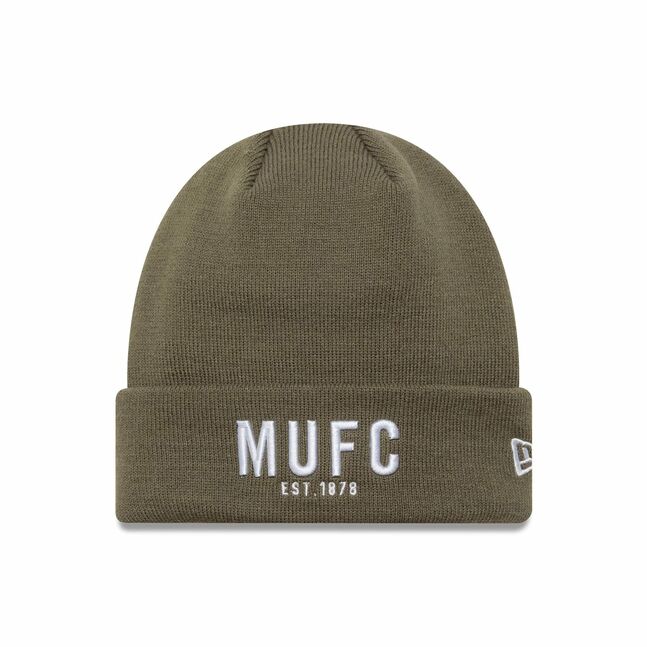SEASONAL CUFF BEANIE MANUTD NOVWHI