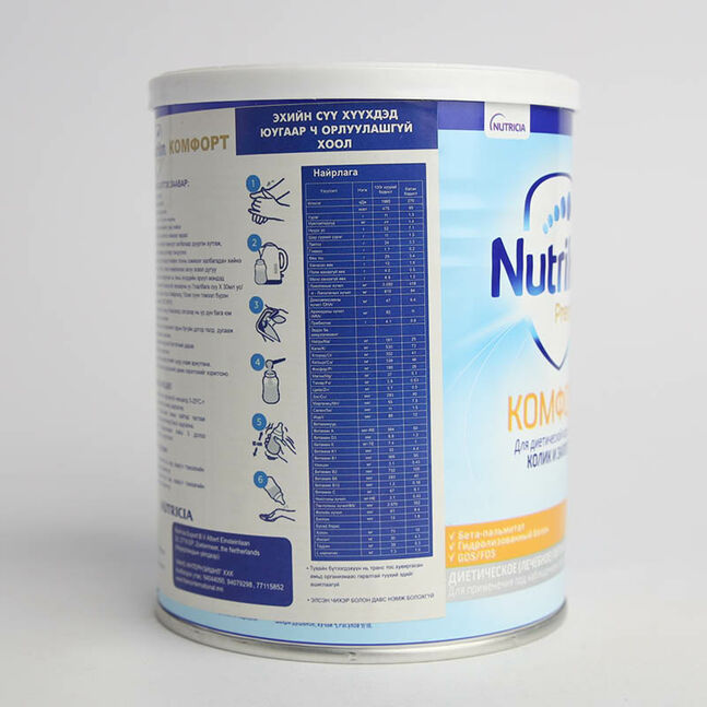 Nutrilon хүүхдийн сүү комфорт №2 400gr