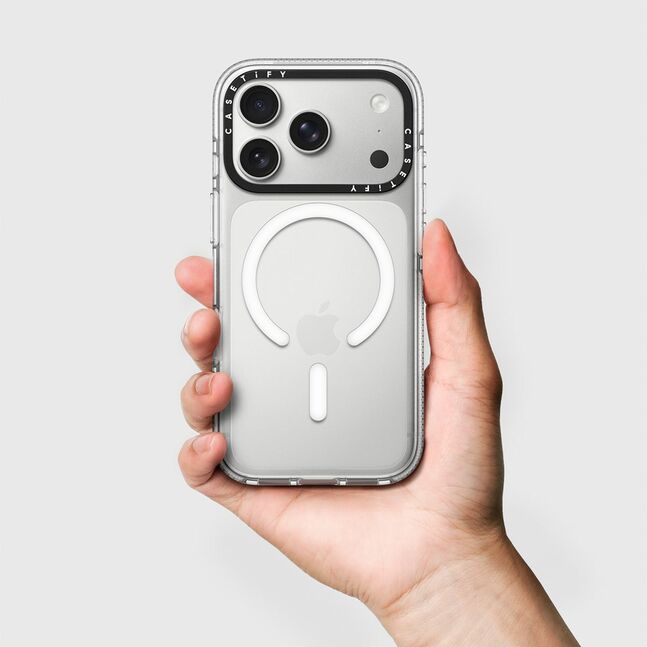 iPhone 17 Pro Max - Clear Case MagSafe Compatible - Clear