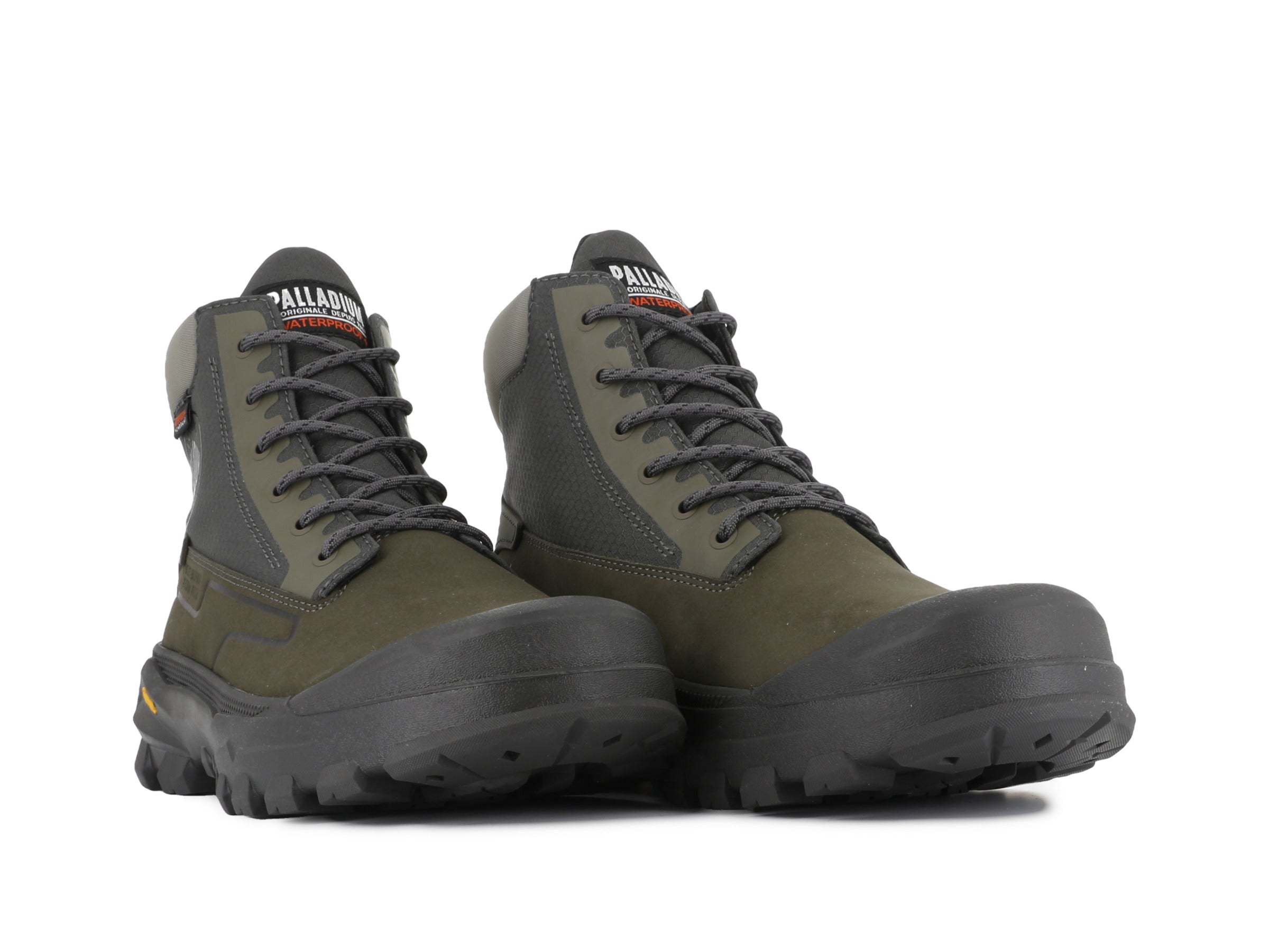 PALLARIDER SC WP+~OLIVE NIGHT/BELUGA~M