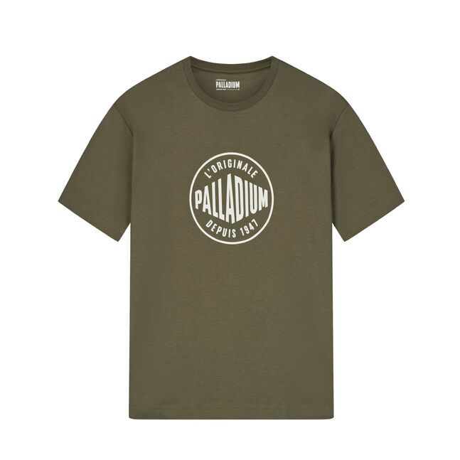 TEE SHIRT - FRANCE~DUSKY GREEN