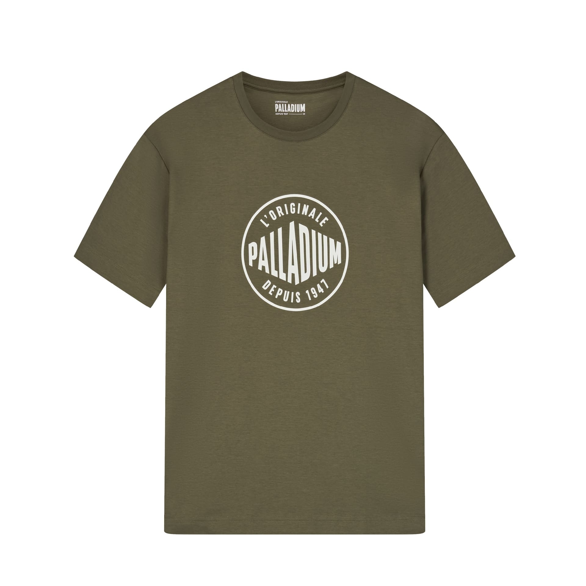 TEE SHIRT - FRANCE~DUSKY GREEN