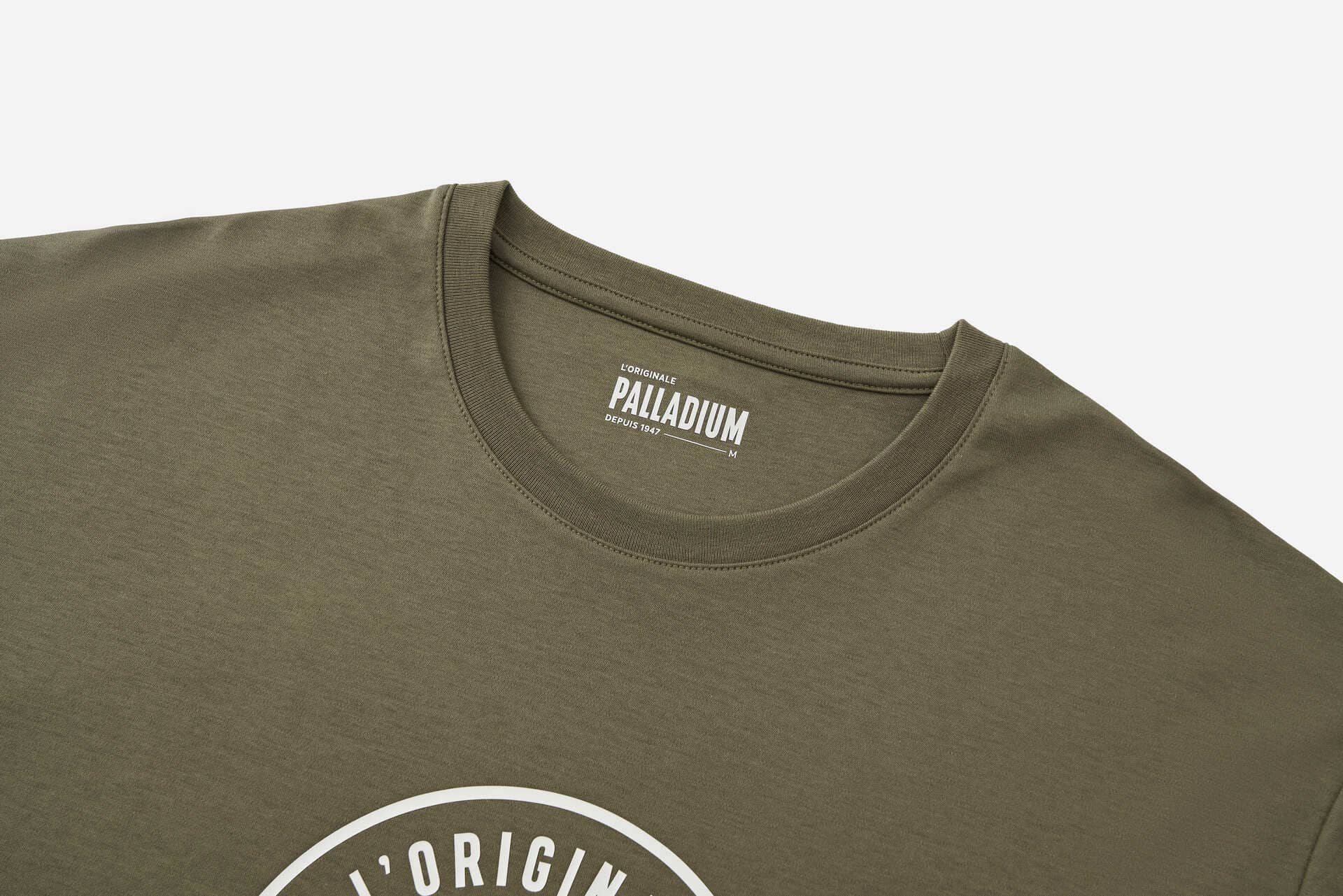 TEE SHIRT - FRANCE~DUSKY GREEN